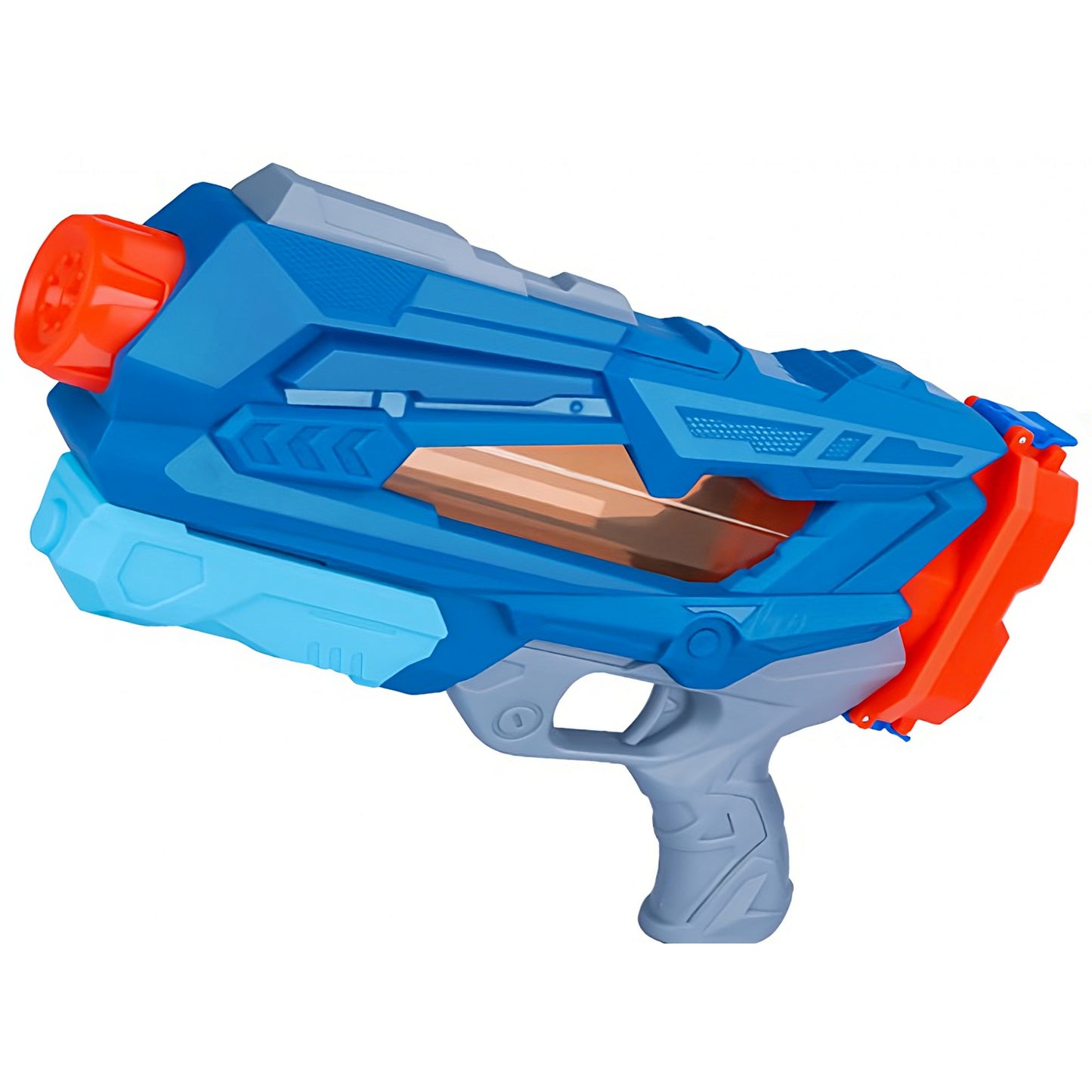 Pistol cu Apa pentru Copii, Rezervor, Pentru Piscina/Plaja, Flippy, 6ani+,  Quick Fill, Albastru, 600ML-0
