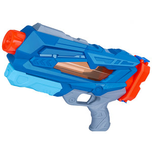 Pistol cu Apa pentru Copii, Rezervor, Pentru Piscina/Plaja, Flippy, 6ani+,  Quick Fill, Albastru, 600ML-0