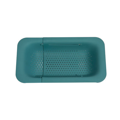 Cos pentru Scurgere Chiuveta de Bucatarie, Flippy, Plastic, Telescopic, 36x20x5 cm, Verde-0