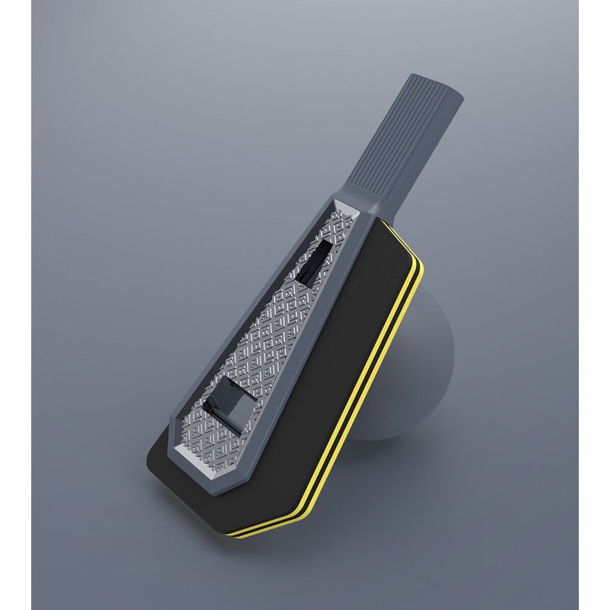 Racleta Auto pentru Zapada cu Doua Capete, Flippy, Universala, Deszapezire Masina, cu Maner Lung, Ergonomica, Detasabila, pentru Geamuri si Caroserie, Usor de Utilizat, 67x12.5 cm, Albastru-10