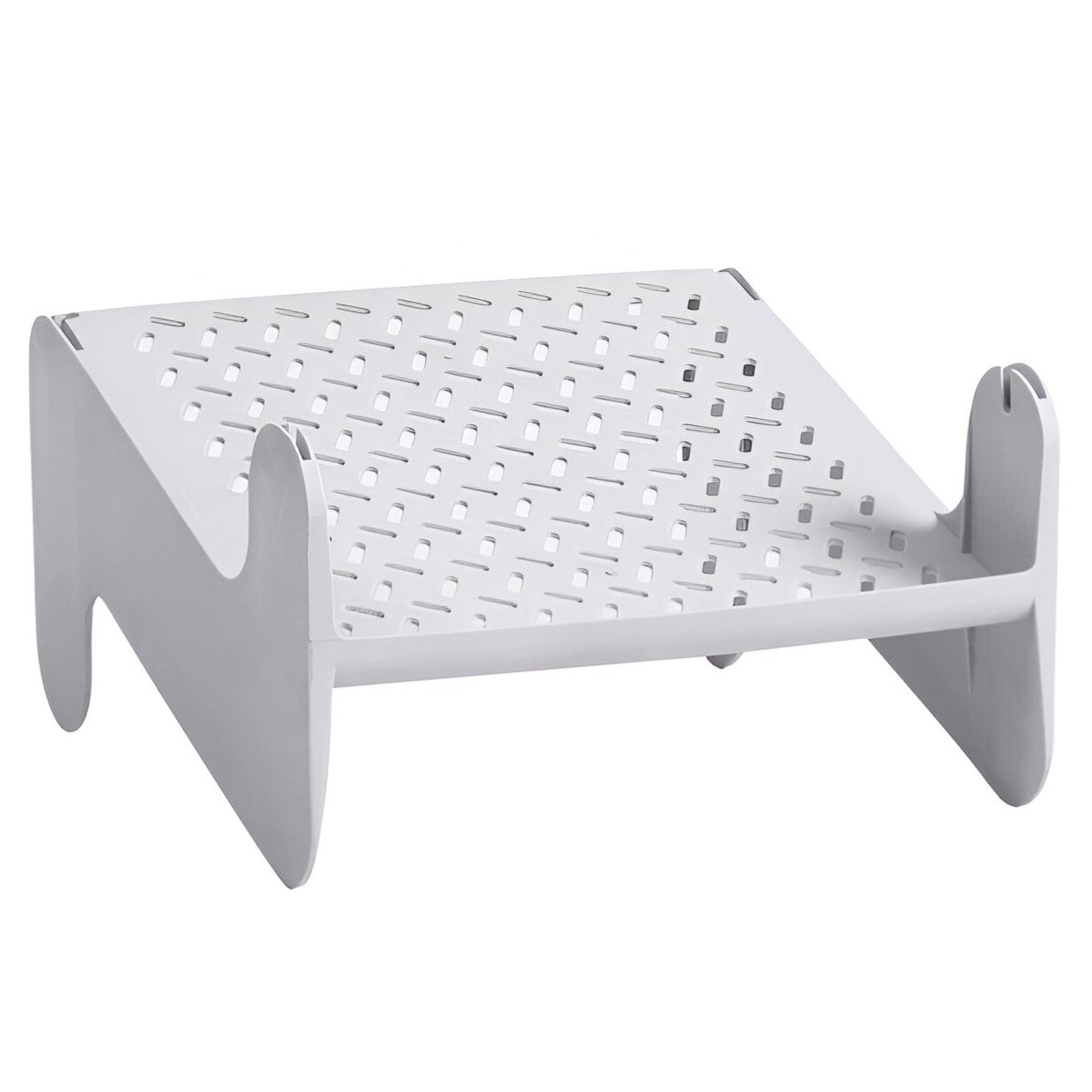 Suport pentru Pantofi, Flippy, cu Doua Straturi, Organizator, Antiderapant și Durabil, 26x24.8x16 cm, Alb-0