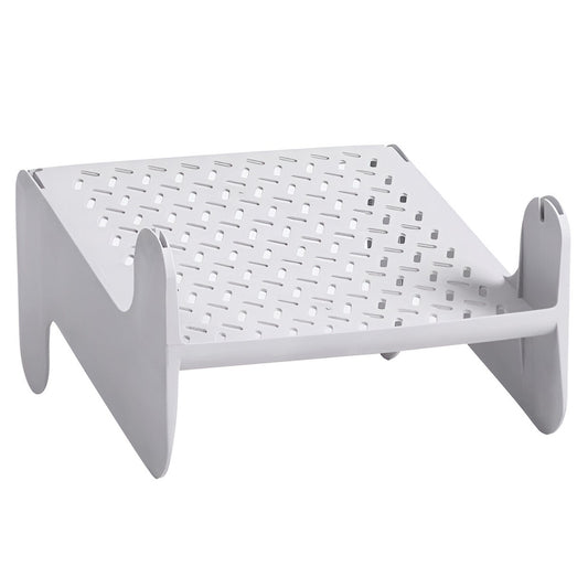 Suport pentru Pantofi, Flippy, cu Doua Straturi, Organizator, Antiderapant și Durabil, 26x24.8x16 cm, Alb-0