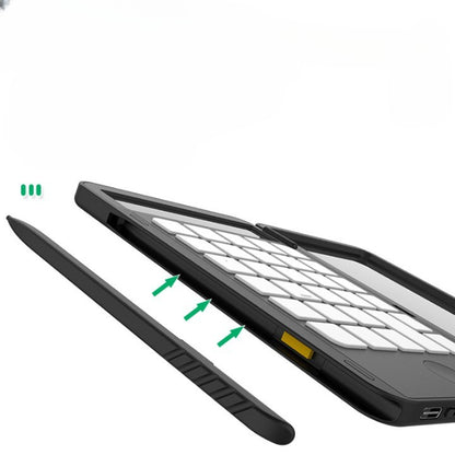 Calculator de Mana Reincarcabil cu Tabla de Scris, Flippy, Calculator Portabil, Ecran LCD, Afisaj cu 12 Cifre, Ecran de 15 cm, Culoare Negru-2