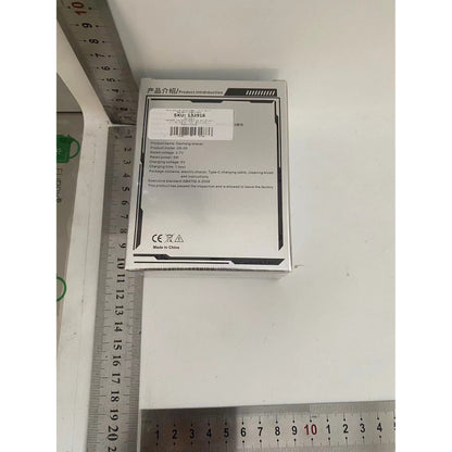 Aparat de ras Mini electric Portabil, Flippy, de Călătorie, Reîncărcabil, cu Fibra de Carbon, Silver-1