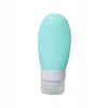Recipient Portabil din Silicon Elegant de Voiaj, Sticla de Calatorie, Flippy, Potrivita pentru Lotiune, Sampon si Alte Lichide, Anti-scurgere, cu Posibilitate de Reumplere, Capacitate 90mL, Verde-0