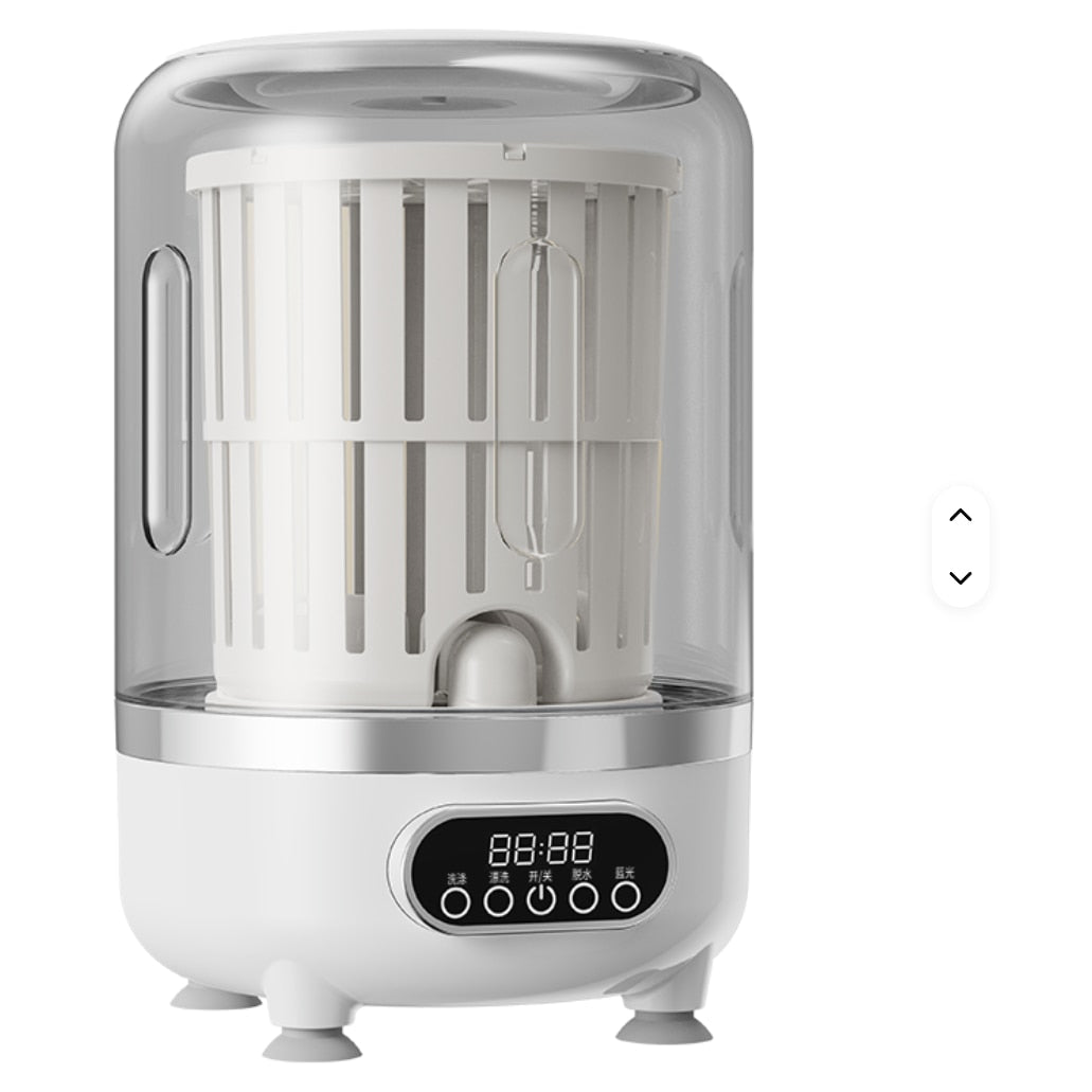 Mini Mașină de Spălat Portabilă 3L cu Stoarcere – Compactă, Wireless și Ideală pentru Lenjerie &amp; Șosete