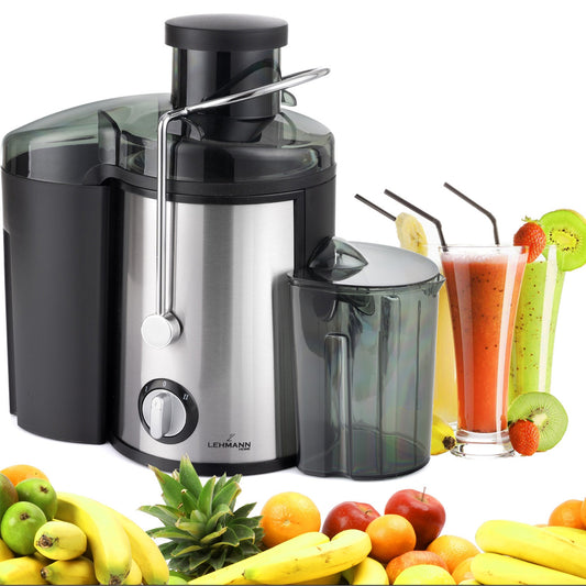 Storcător de fructe și legume VISURON® – centrifugal, 1400W, capacitate 1.5L, recipient pentru pulpă