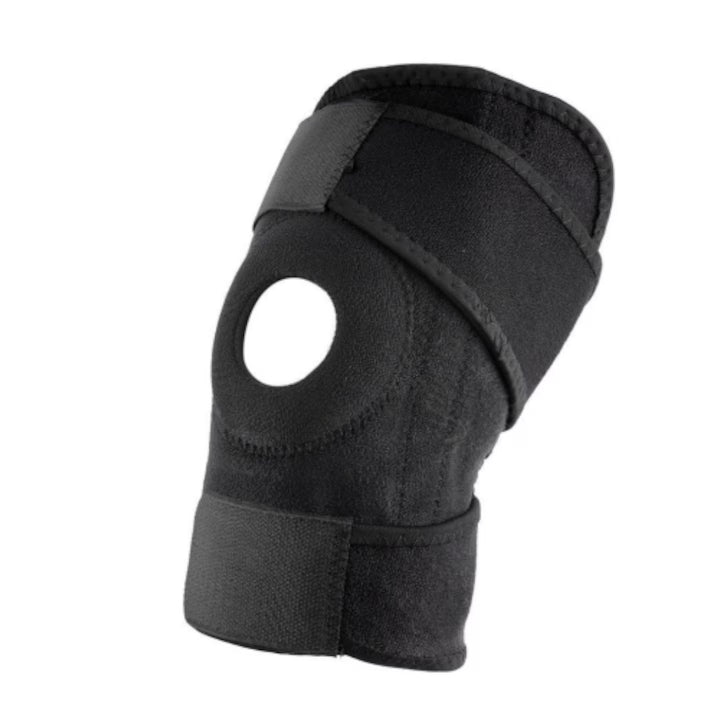 Orteza/Genunchiera din neopren YC-6302 cu Suport Magnetic și Rotula Decupată