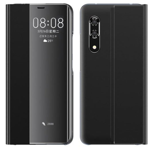 Husa Sleep case  Flip pentru Huawei P30 Pro - negru