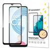 Folie de protectie WOZINSKY Full Glue, rezistenta la impact, pentru Realme C21, negru
