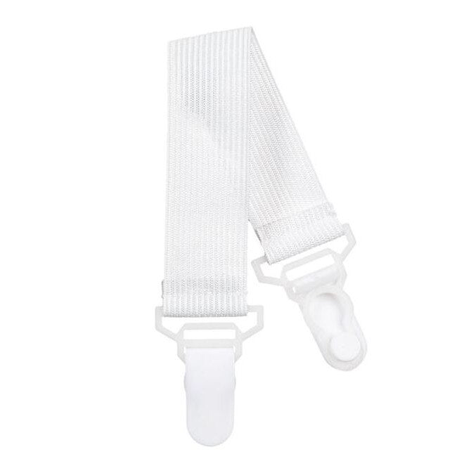 Set 4 clipsuri pentru fixarea cearceafului, albe