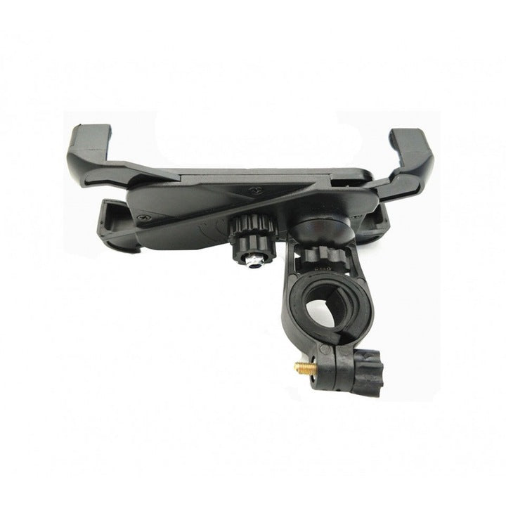 Suport de telefon pentru bicicleta, rotire 360 grade, prindere 4 colturi simultan, negru