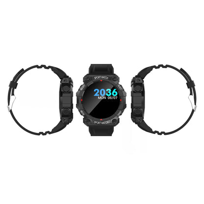 Ceas inteligent Smartwatch, 1TECH, Delphi FD68, Negru