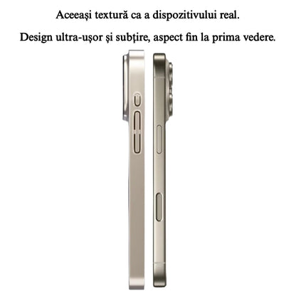 Husă MAGLENS AG Glass – Transformă orice iPhone 13–17 în iPhone 17 Pro Max | Design Premium, Sticlă Mată, Compatibilă MagSafe