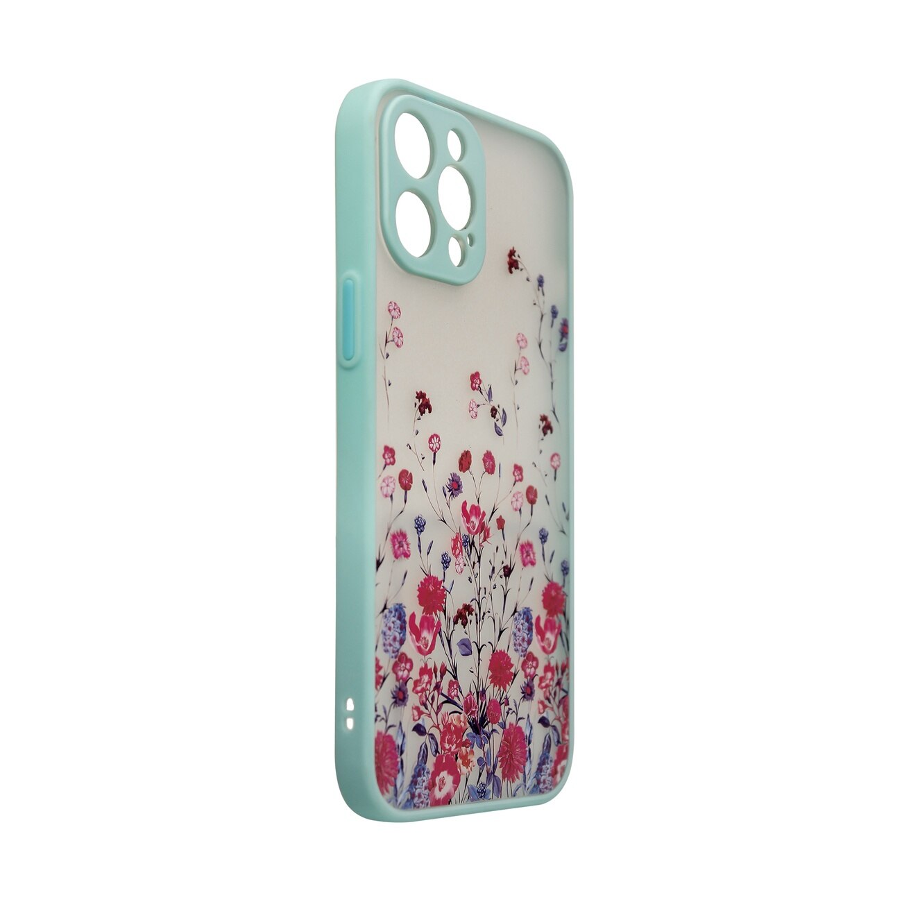 Carcasă Design Case compatibilă cu iPhone 13 Pro Max, Floral Blue