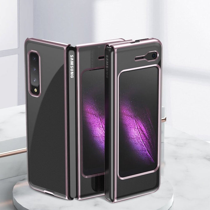 Husă Electroplating pentru Samsung Galaxy Fold – Protecție premium și design elegant