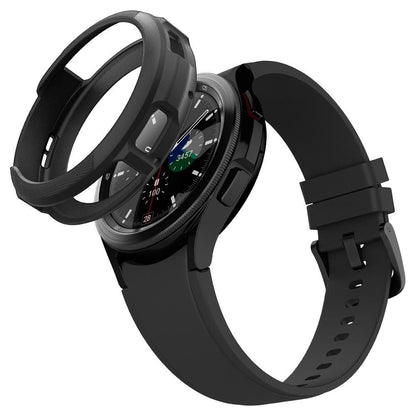 Husă Spigen Liquid Air pentru Samsung Galaxy Watch4 Classic (46 mm) – Negru Mat