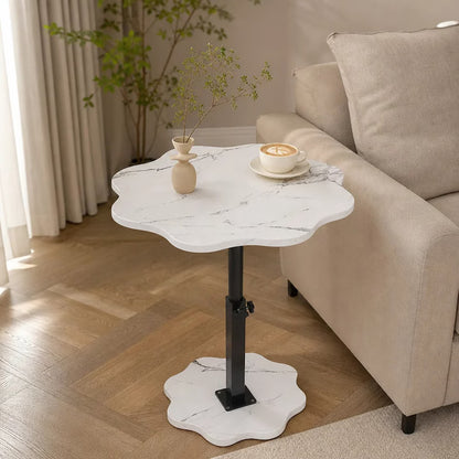 Măsuță de Cafea Floricică Reglabilă – Eleganță, Confort și Stil în Orice Colț al Casei!