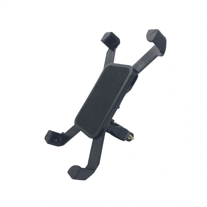 Suport de telefon pentru bicicleta, rotire 360 grade, prindere 4 colturi simultan, negru