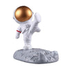 Suport pentru telefon Micul Astronaut, alb/auriu, model aleatoriu