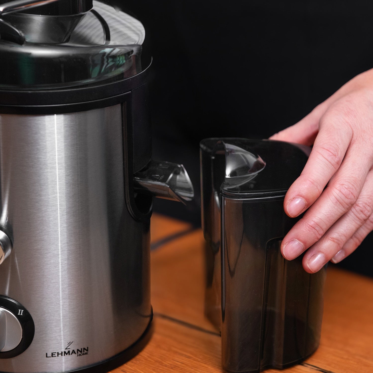 Storcător de fructe și legume VISURON® – centrifugal, 1400W, capacitate 1.5L, recipient pentru pulpă