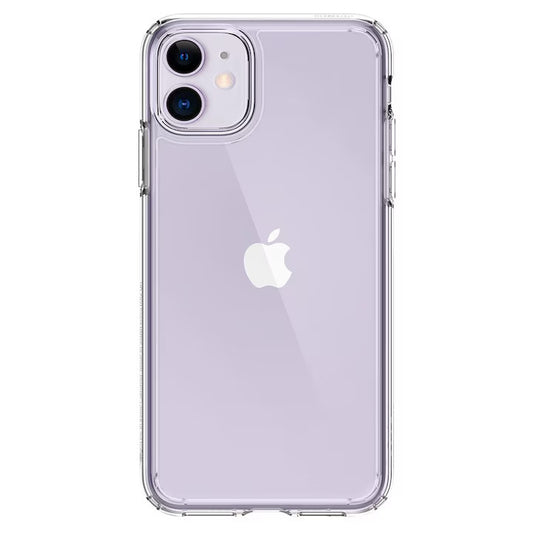 Husa de protectie Spigen Ultra Hybrid pentru iPhone 11, Crystal Clear