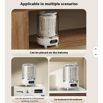 Mini Mașină de Spălat Portabilă 3L cu Stoarcere – Compactă, Wireless și Ideală pentru Lenjerie &amp; Șosete