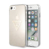 Husă Guess Glitter Triangle pentru iPhone SE (2020) – Auriu