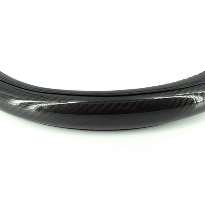 Husa volan negru + carbon lacuit SWC-18-M (37-39cm)-1