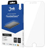 Folie protectie sticla 3MK Flexible Glass pentru iPhone SE 2020, 0.3 mm, Transparent