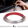 Rola Ornament autoadeziv, 4mm x 15m, transparent
