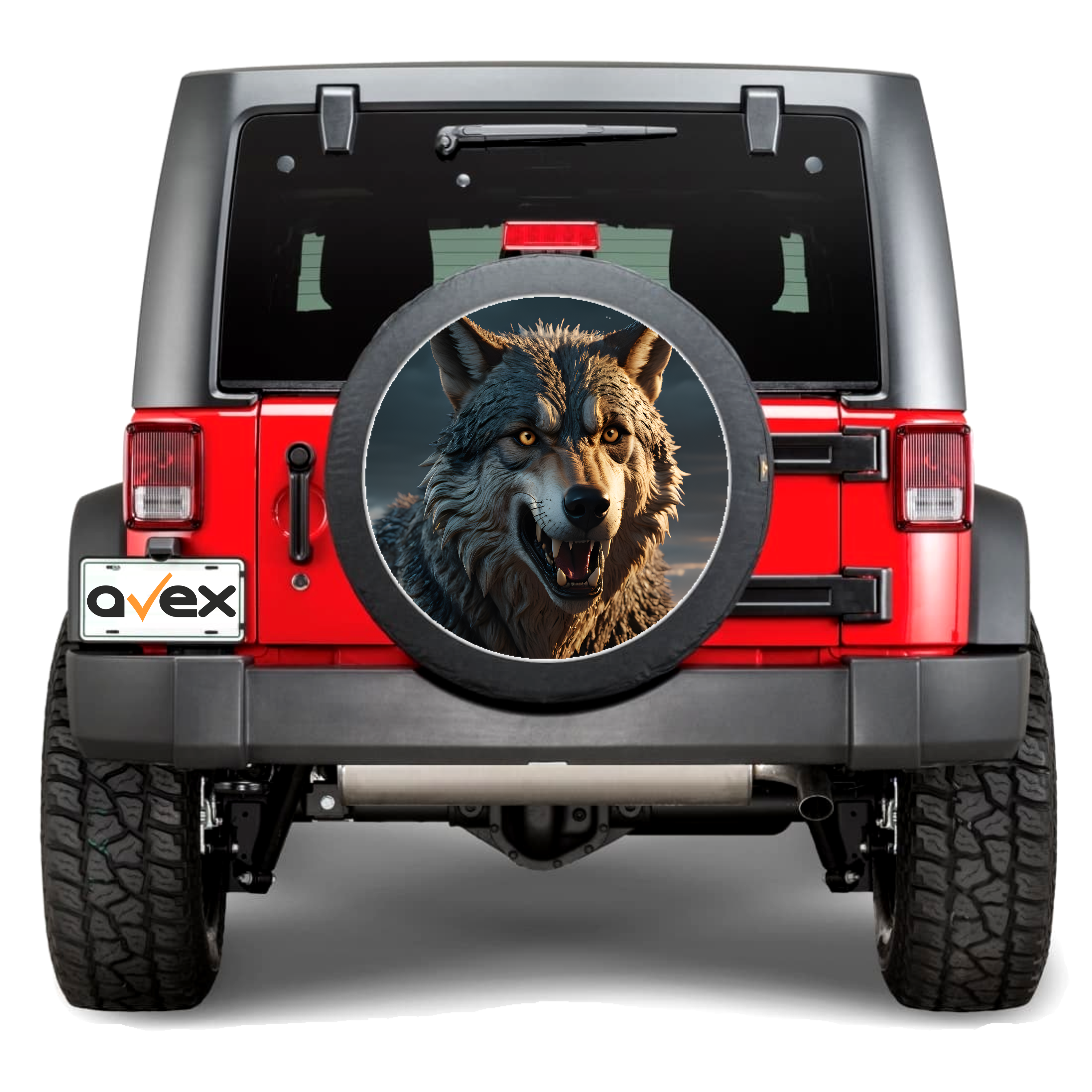 Sticker Auto "Roata de Rezerva" rezistenta la intemperii si raze UV, diametru 55 cm, Cod_ AVX-RR03-0