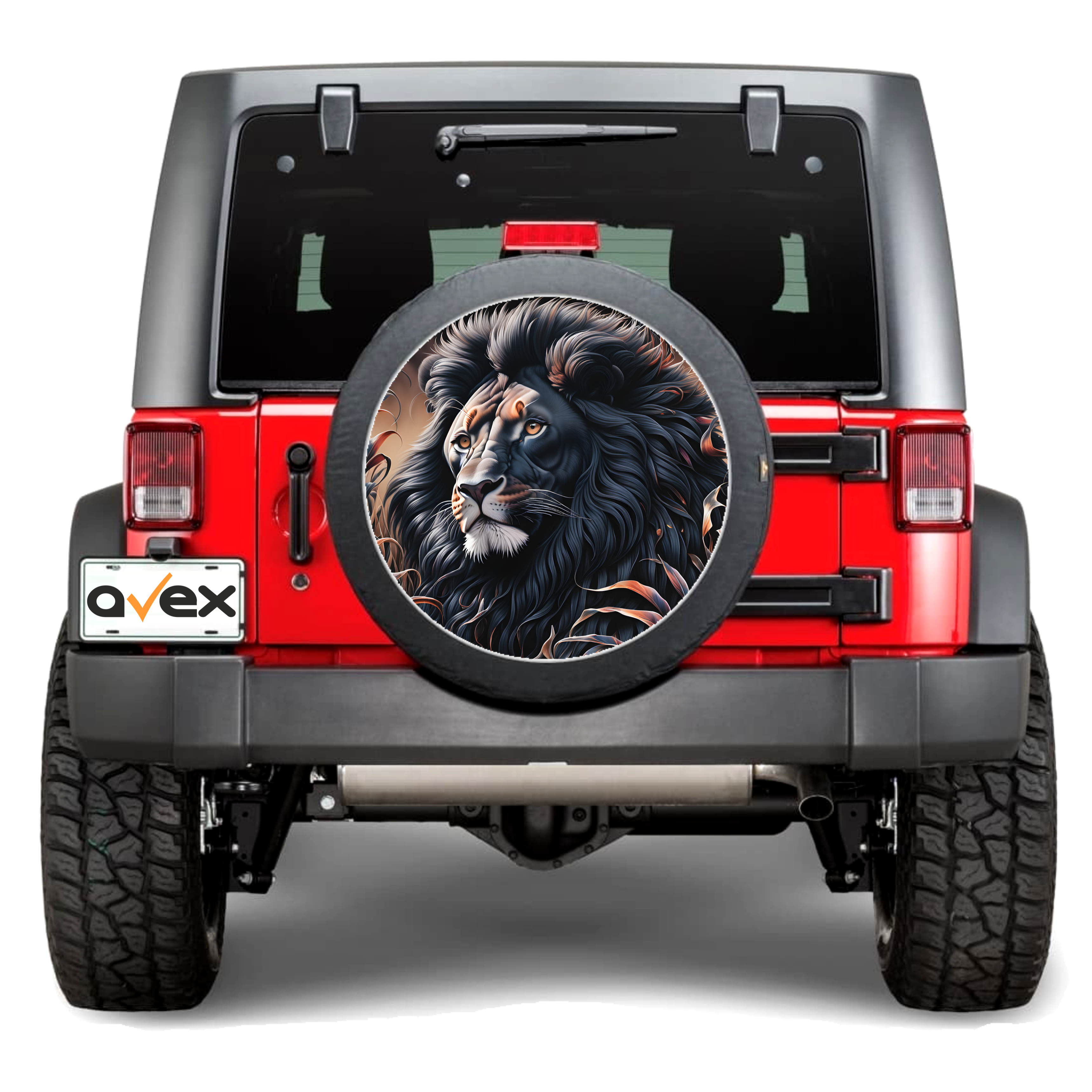 Sticker Auto "Roata de Rezerva" rezistenta la intemperii si raze UV, diametru 55 cm, Cod_ AVX-RR04-0