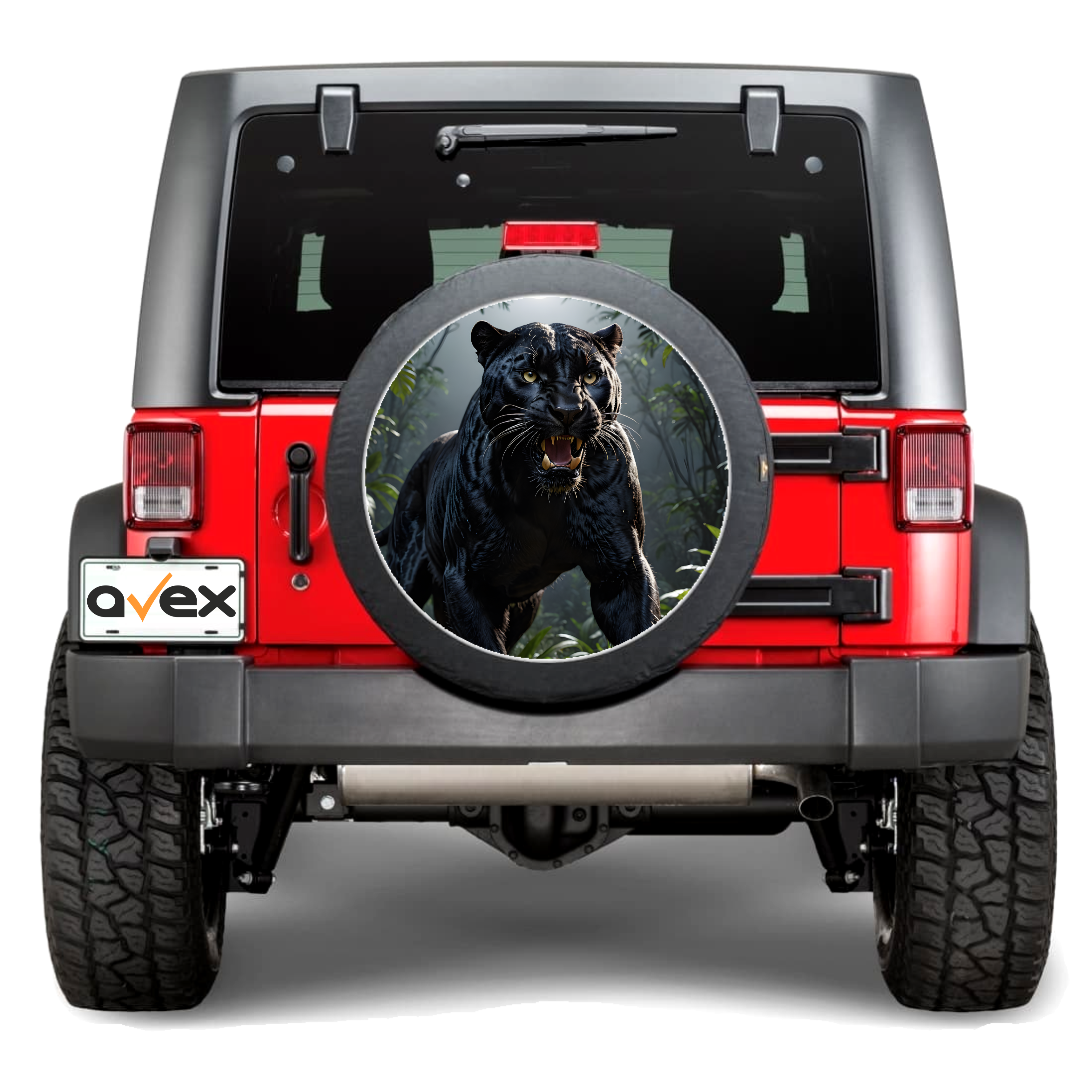 Sticker Auto "Roata de Rezerva" rezistenta la intemperii si raze UV, diametru 55 cm, Cod_ AVX-RR11-0
