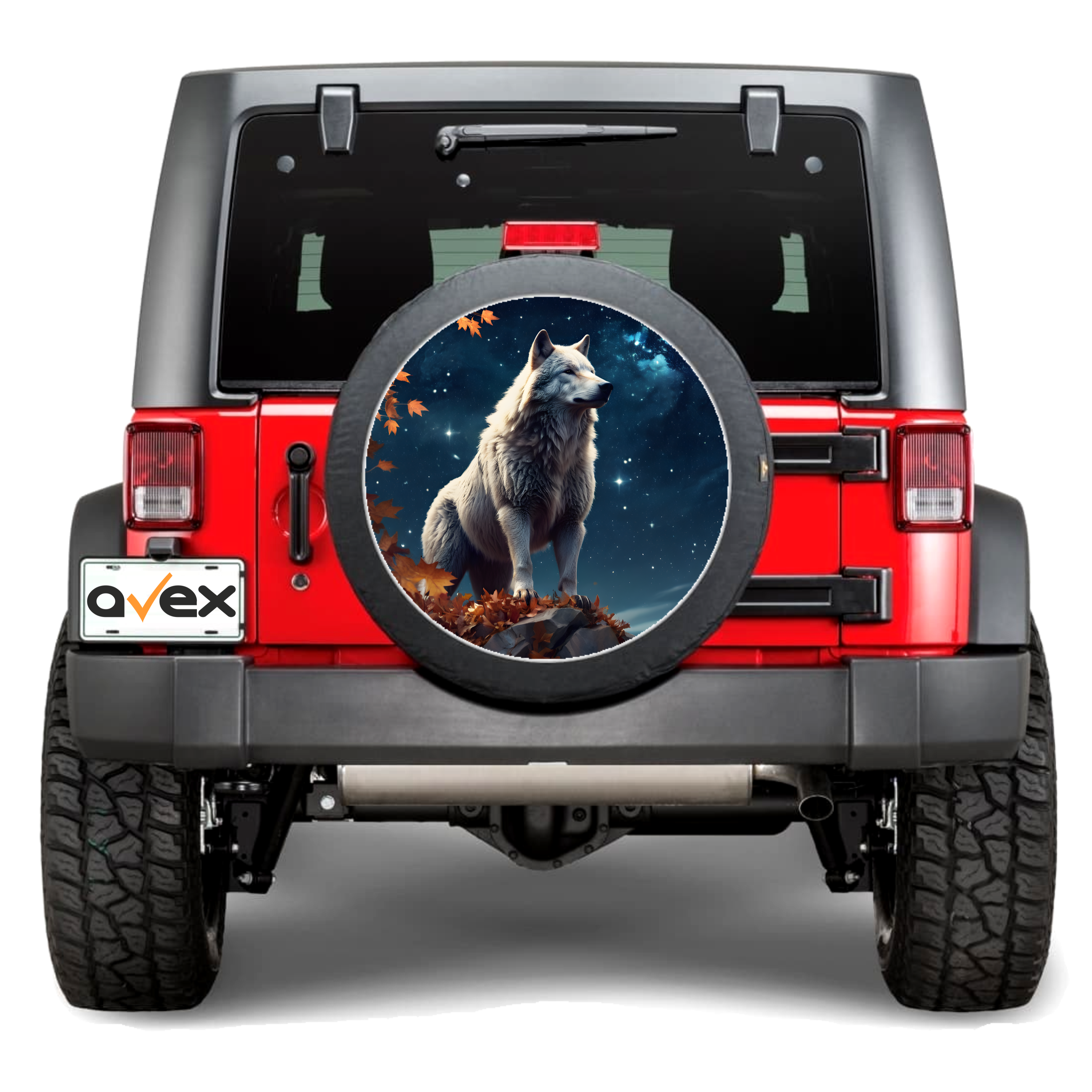 Sticker Auto "Roata de Rezerva" rezistenta la intemperii si raze UV, diametru 55 cm, Cod_ AVX-RR12-0