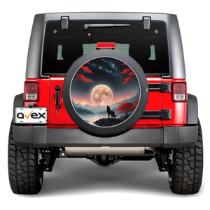 Sticker Auto "Roata de Rezerva" rezistenta la intemperii si raze UV, diametru 55 cm, Cod_ AVX-RR17-0