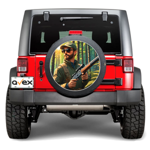 Sticker Auto "Roata de Rezerva" rezistenta la intemperii si raze UV, diametru 55 cm, Cod_ AVX-RR20-0
