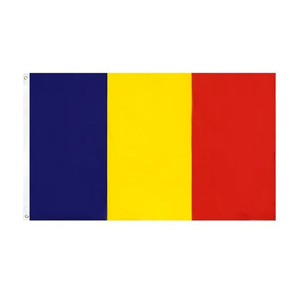 Steag Tricolor Romania, Flippy, Dimensiune Mare, 90x150 cm-0