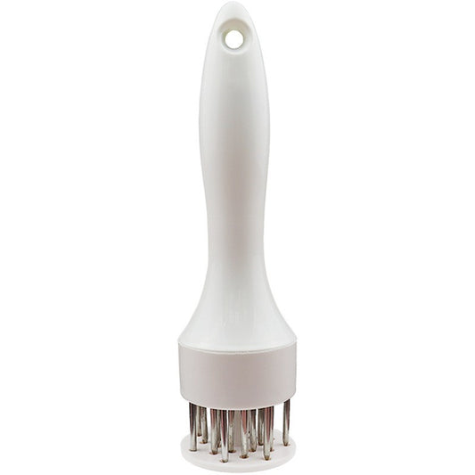 Ustensila pentru fragezit carnea, cu 21 de tije ascutite din inox 304, 20 cm, alb-0