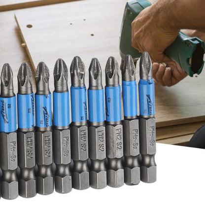 10 bucăți de cap magnetic antiderapant pentru șurubelnițe, 50 mm / 75 mm