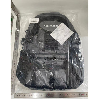 Rucsac Multifunctional de Alpinism, Flippy, Capacitate 36-55 L, de Calatorie, Impermeabil, Slot USB Incarcare Telefon, Bretele Reglabile, 52 x 34 x 19 cm, Gri-3
