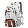 Rucsac Multifunctional pentru Calatorie, Flippy, pentru Alpinism, Voiaj, Drumetii, din Panza Oxford, 34x16x52 cm, Alb-0
