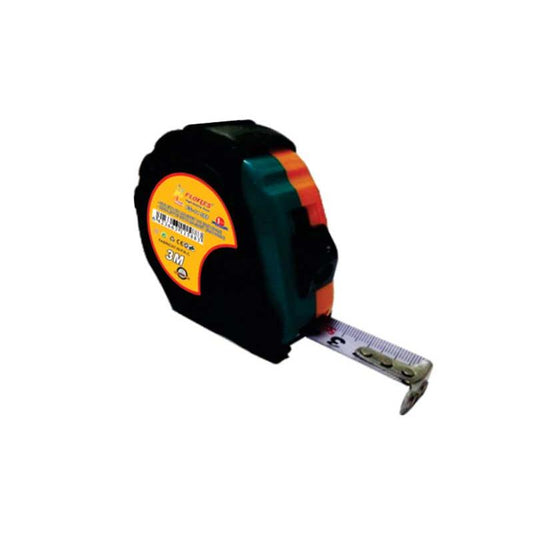 Ruleta cu protectie din cauciuc, lungime 3m, cu buton blocaj si magnet-0