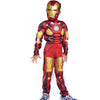 Costum Iron Man cu Muschi pentru Copii - Fara Masca