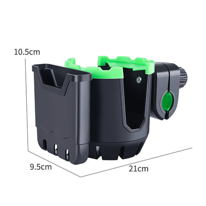 Suport 2-IN-1 pentru telefon si sticla de apa, montaj pe motocicleta, bicicleta, scuter, trotineta, carucior bebelus-4