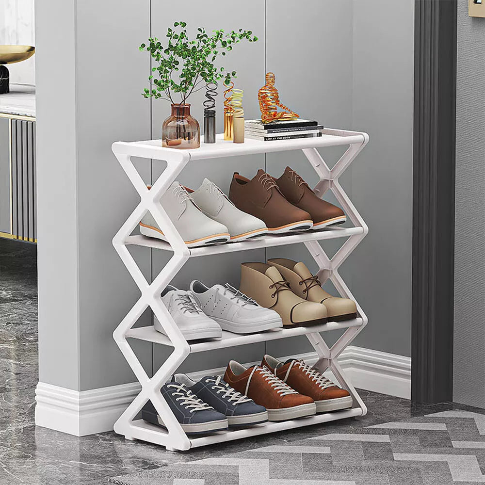 Organizator de Pantofi cu 4 Etaje – Raft pentru Depozitare