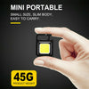 Lanternă Mini COB de 800 lumeni, portabilă si reîncărcabilă