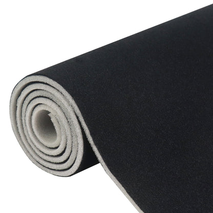 Material pentru reconditionare plafon auto, material textil cu spate buretat, culoare Neagra, dimensiune 2m x 1,50m-2