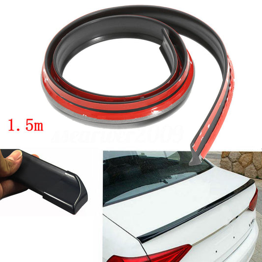 Eleron din cauciuc tip M NEGRU 1,5m x 3.5cm-1