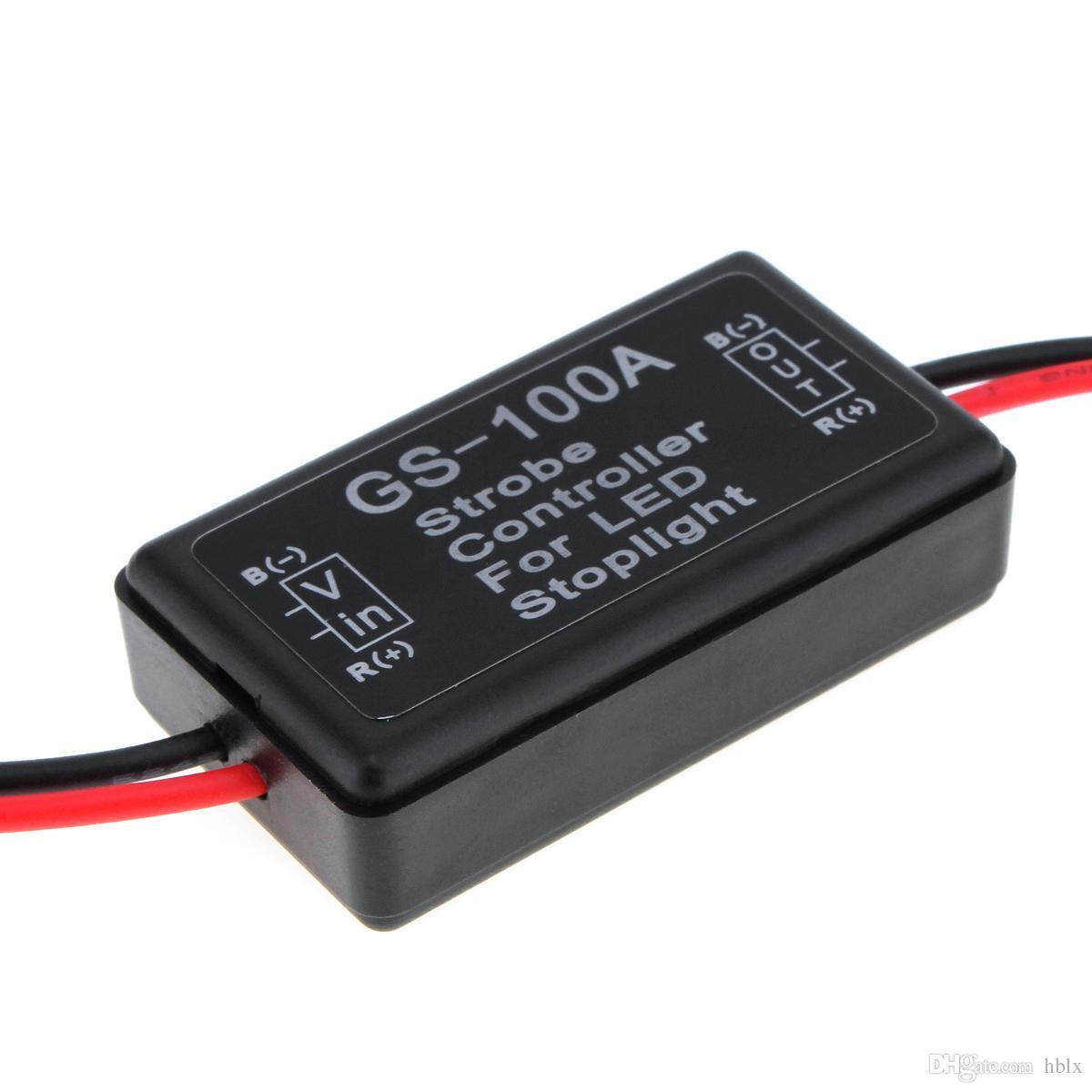 Modul Strobo Flash pentru lampa Stop Frana, alimentare 12V - 24V, auto, moto, camion-5